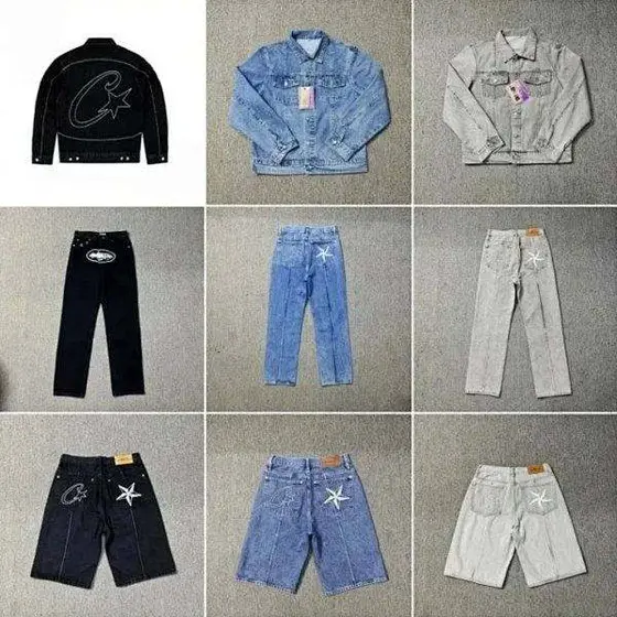 Corteiz Jacket Pants Jeans Set