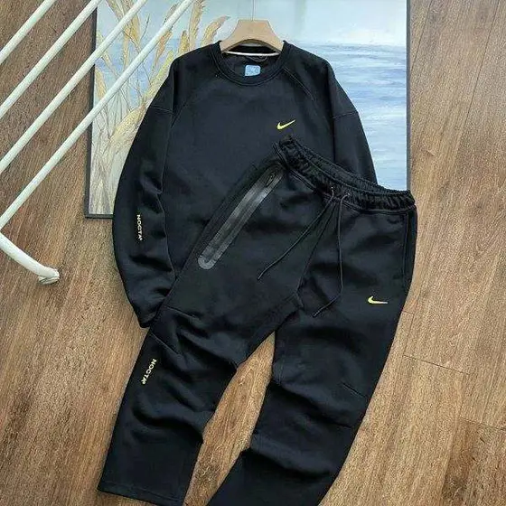 Nike Tech Spring Autumn New Long Sleeve Pullover Hoodie &amp; Sweatpants Loose &