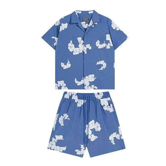 Denim Tears Cotton Wreath Two-Piece Set