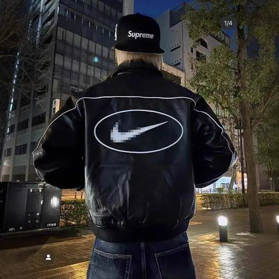 Nike Vintage Racing Bomber Jacket