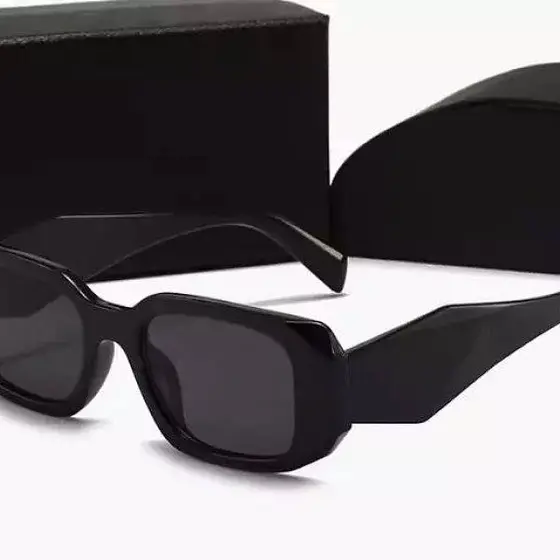 Geometric Thick Frame Sunglasses