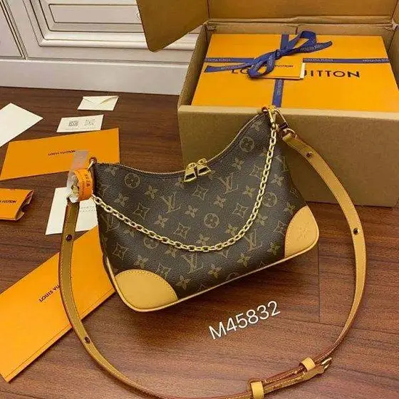 Louis Vuitton Boulogne Monogram Canvas Crossbody Bag