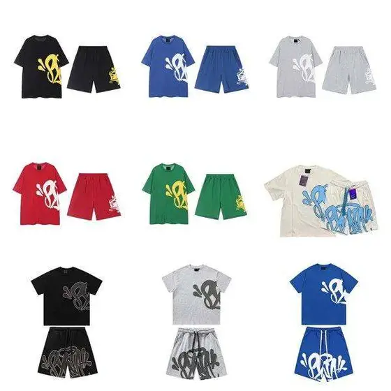 Syna World Foam Print 2-Piece Set - Oversized Tee &amp; Shorts