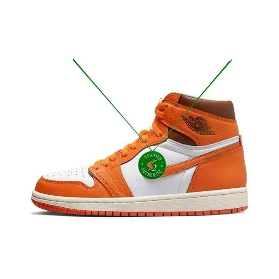 Nike Jordan 1 Casual Basketball Shoes & Sneakers for Men and Women, Dark Bro
