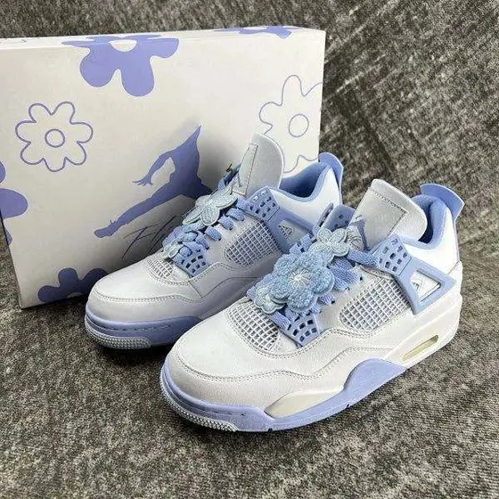 Nike Air Jordan 4 Retro Mid-Top Breathable Retro Basketball Shoes