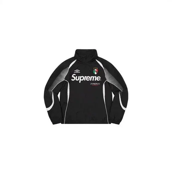 Supreme x Ducati Nylon Track Jacket, Embroidered Waterproof Casual Outerwear
