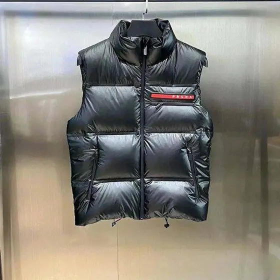 [DX6-21] Prada Autumn &amp; Winter New Letter Pattern Thickened Warm Cotton Padd