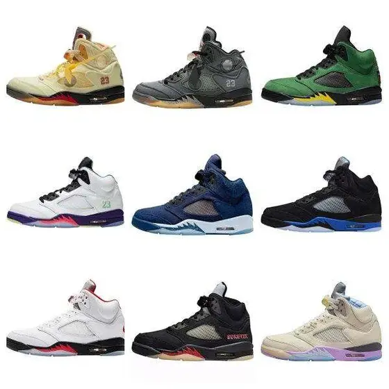 Nike Air Jordan 5 Retro Laney AJ5 Unisex Basketball Shoes