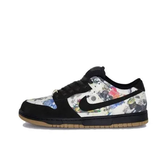 Supreme x Nike Dunk SB Low/High Rammellzee Graffiti Skate Shoes