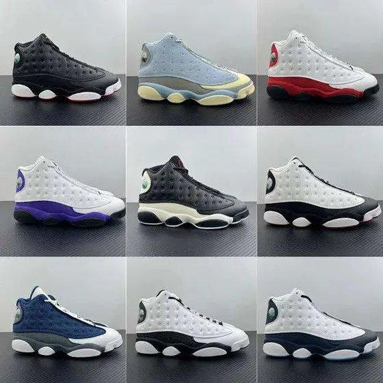 Air Jordan 13 Retro Men's Basketball Shoes, Multi-Color Collection