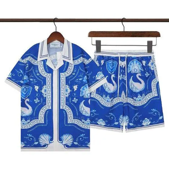 Casablanca Porcelain Print Matching Set T-Shirt