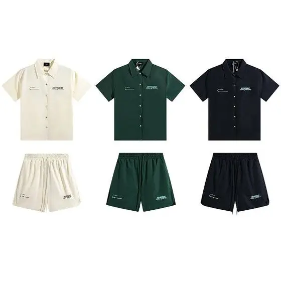 Represent Short Sleeve Shirt & Shorts Set