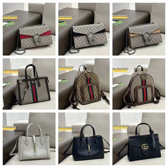 Gucci Iconic GG Pattern Handbags Set