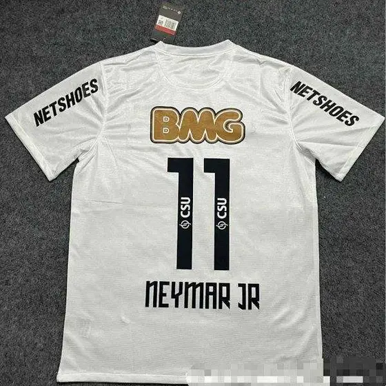 Santos FC Retro Home Football Jersey