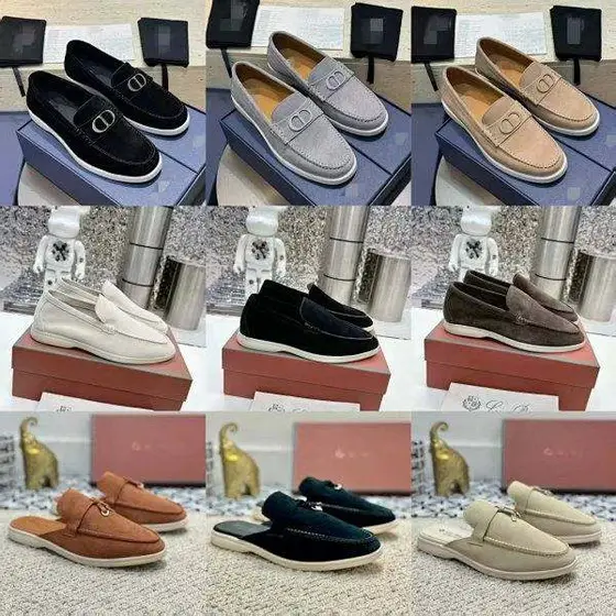 Dior Leather Loafers Shoes