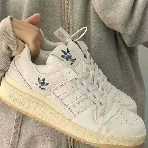 Adidas Forum84 Clover Rice Prynne Board Shoes Men's and Women's Casual Campus Al