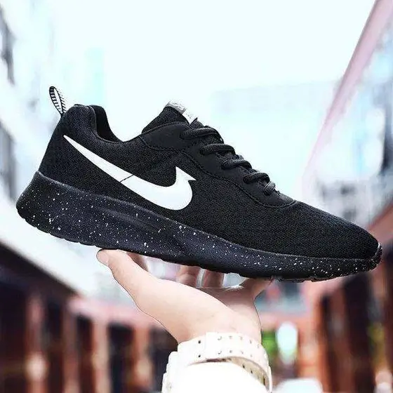 Small Running Shoes London Mesh Sneakers Nike Summer Black and White Casual Shoe