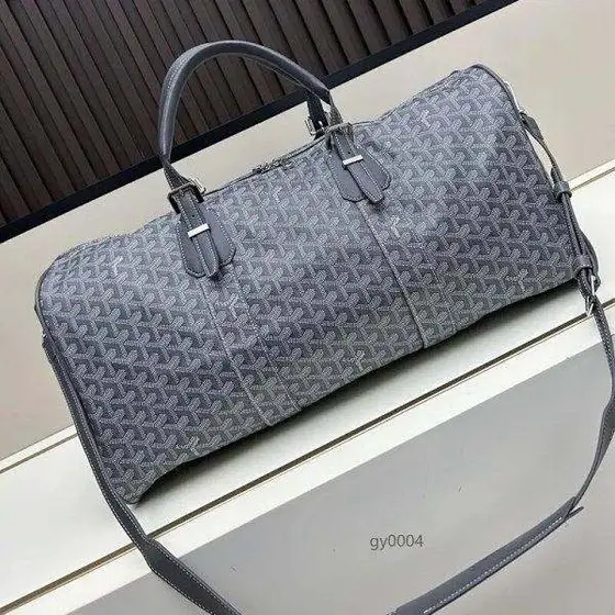 Goyard Dog Tooth Boarding Bag Travel Bag Large Capacity 2025 New Men's and Women