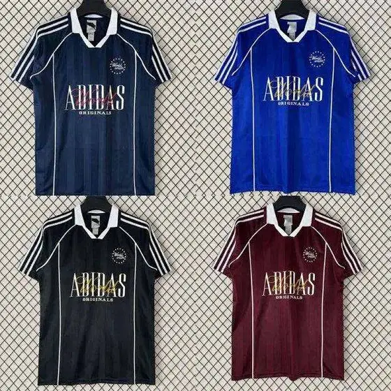 Adidas Three Leaf Lotus Casual Football Suit Short Sleeve Jersey Football unifor