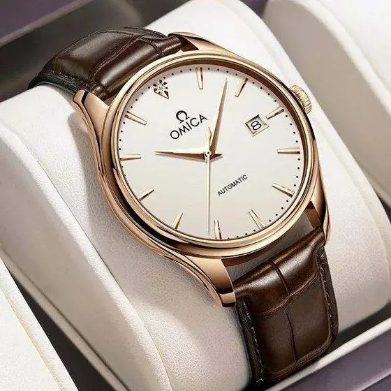 Swiss authentic Omega watch men's automatic mechanical watch waterproof men's le