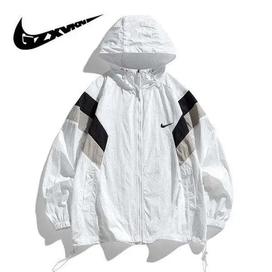 Nike Jacket Hooded Windbreaker Outerwear Street Coat