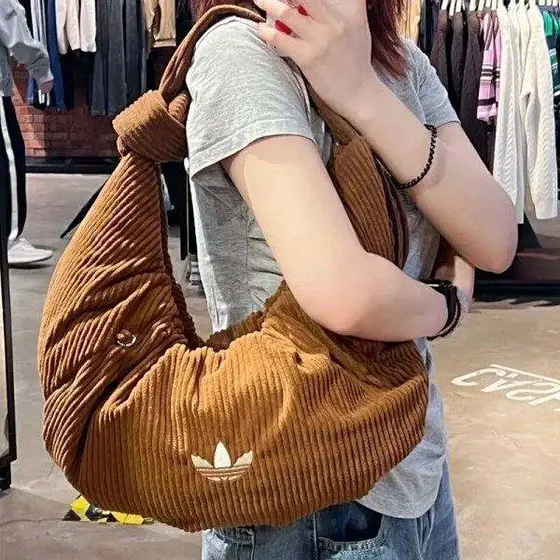 Adidas Originals Corduroy Hobo Shoulder Bag