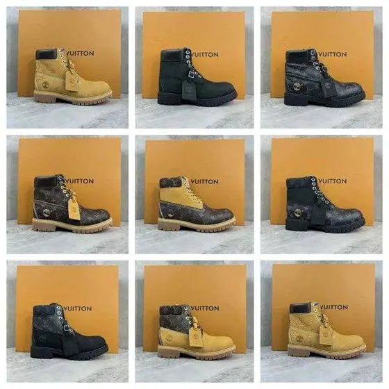LV Timberland Boots Shoes