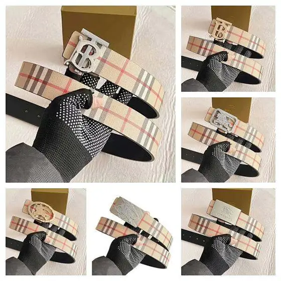 Burberry Check Belt
