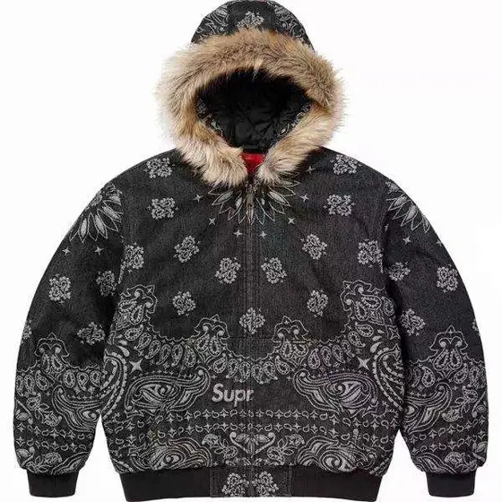 Supreme Hooded Bomber Jacket Puffer