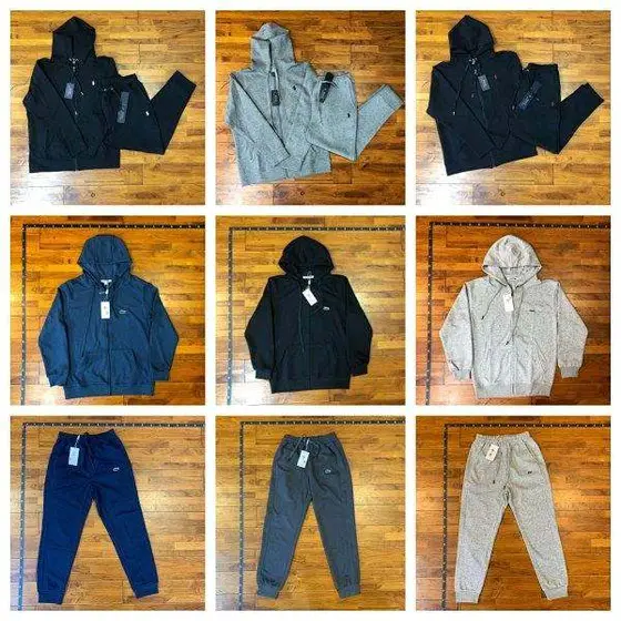 Ralph Lauren Lacoste Hoodie Pants Tracksuit Set